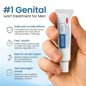 AEXZR® HPV Genital Wart Treatment Cream