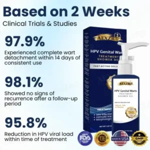 AEXZR® HPV Genital Warts Treatment Shower Gel