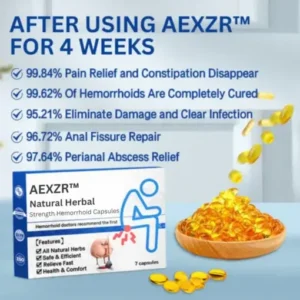 AEXZR™ Natural Herbal Strength Hemorrhoid Capsules