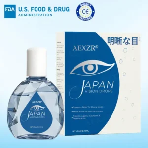 🌟 Official Store | AEXZR® Japan Vision Drops - Rapidly Heals All Eye Conditions & Restores Vision