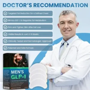 AEXZR® Men’s GLP-1 Chest Slimming & Fat Control Patch