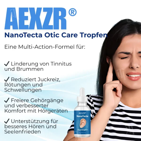 🌟 Offizieller Shop | AEXZR® NanoTecta Ohrentropfen