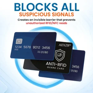 AEXZR® Anti-RFID Guard Card