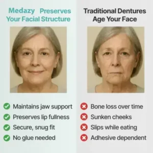 【OFFICIAL STORE】Medazy™ Custom-Fit Full Functional Dentures