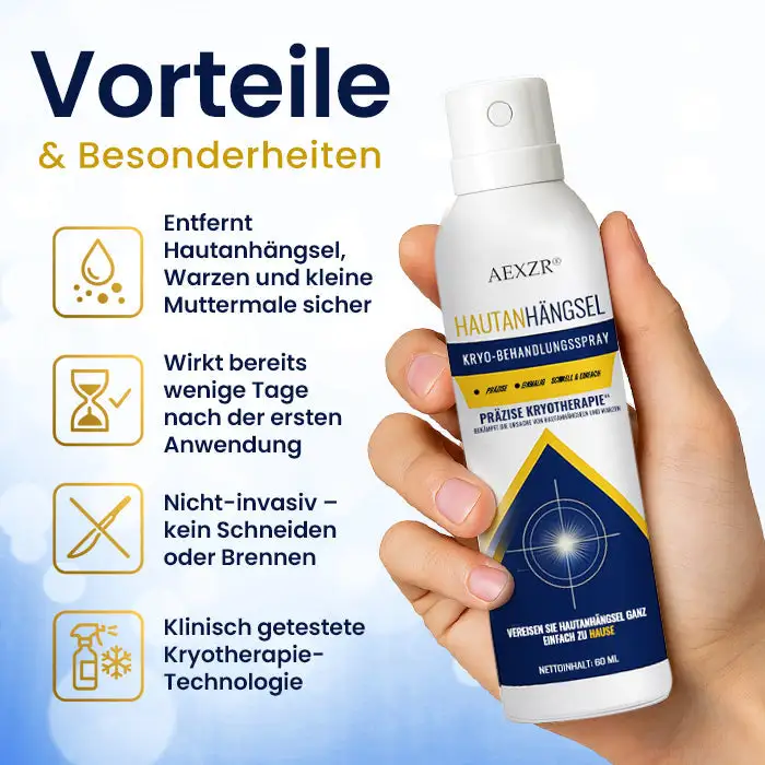 AEXZR® Hautanhängsel-Kryo-Behandlungsspray