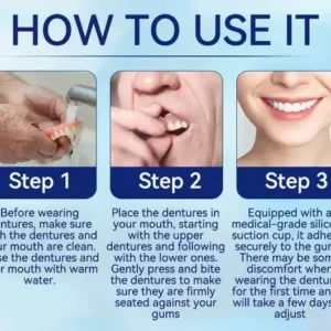 ROSOPL™ Adhesive teeth (upper and lower)