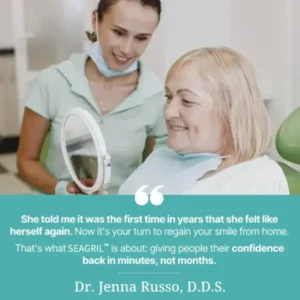 SEAGRIL™ Custom-Fit Full Functional Dentures