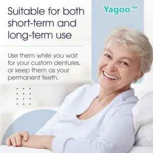 Yagoo™ Custom Custom-Fit Full Functional Dentures