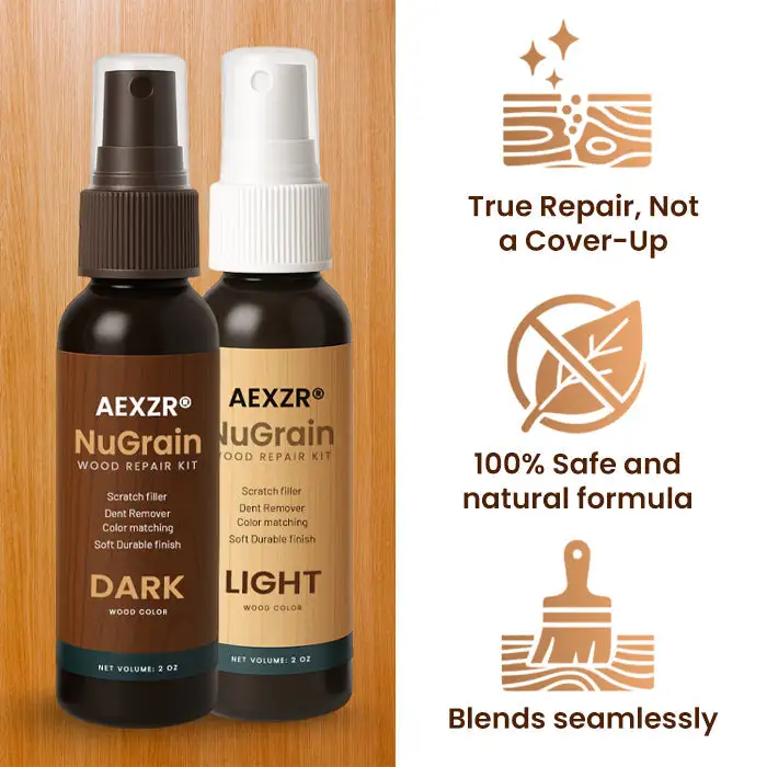 AEXZR® NuGrain Wood Repair Kit | Fast Scratch Fix