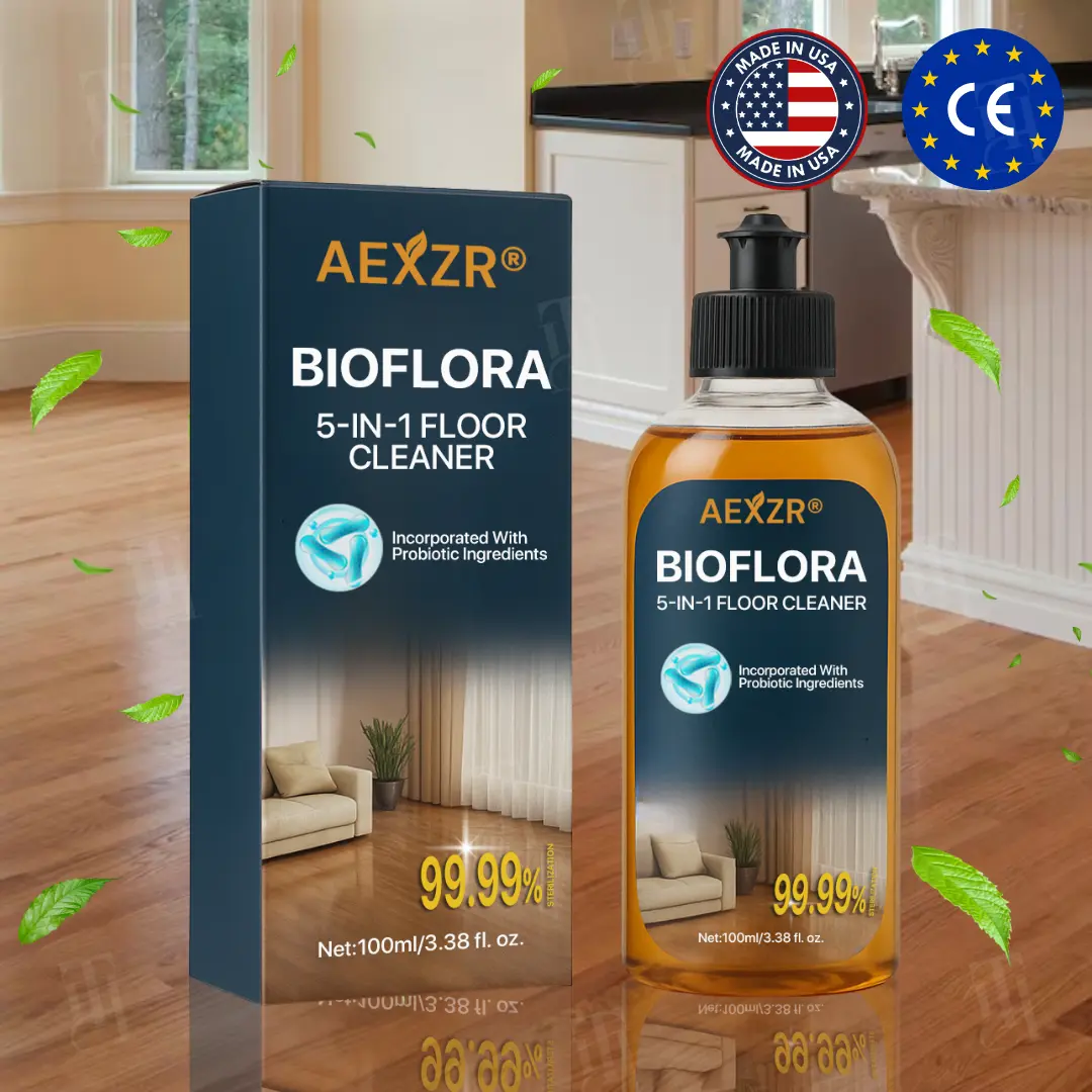 AEXZR® BioFlora 5-in-1 Floor Cleaner 2026 | Fast Dry