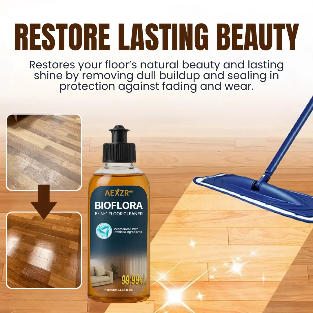 AEXZR® BioFlora 5-in-1 Floor Cleaner 2026 | Fast Dry