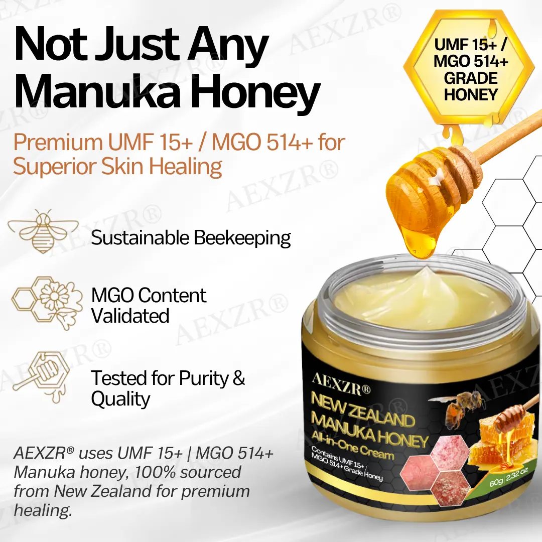 AEXZR® Manuka Honey Cream 2026 | Deep Hydration Care
