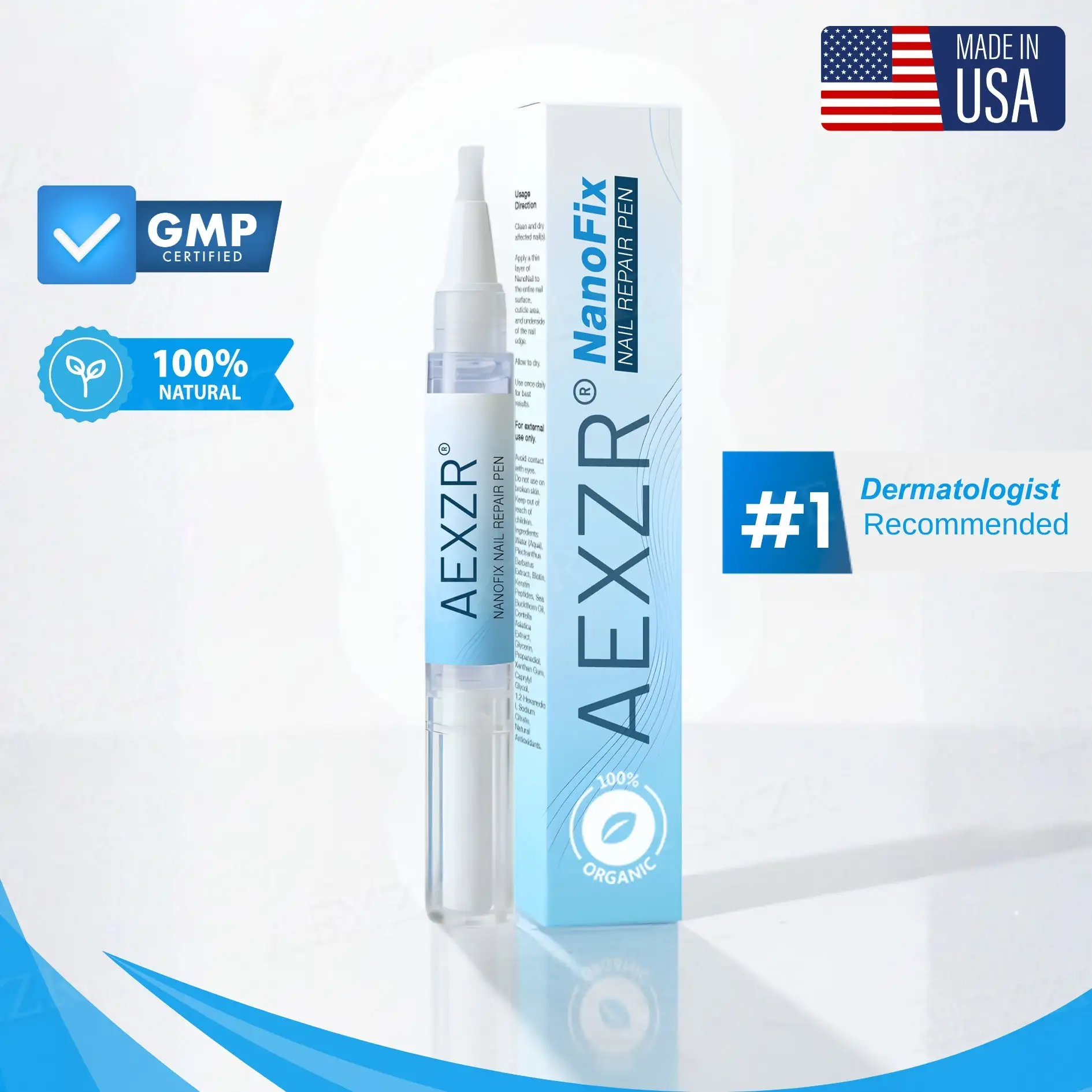 AEXZR® NanoFix Nail Repair Pen 2026 | Healthy Nail Support